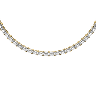 Edge Tennis Necklace